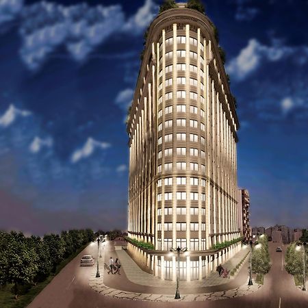 Modern Flatiron Apartment, Skopje Center Exterior foto